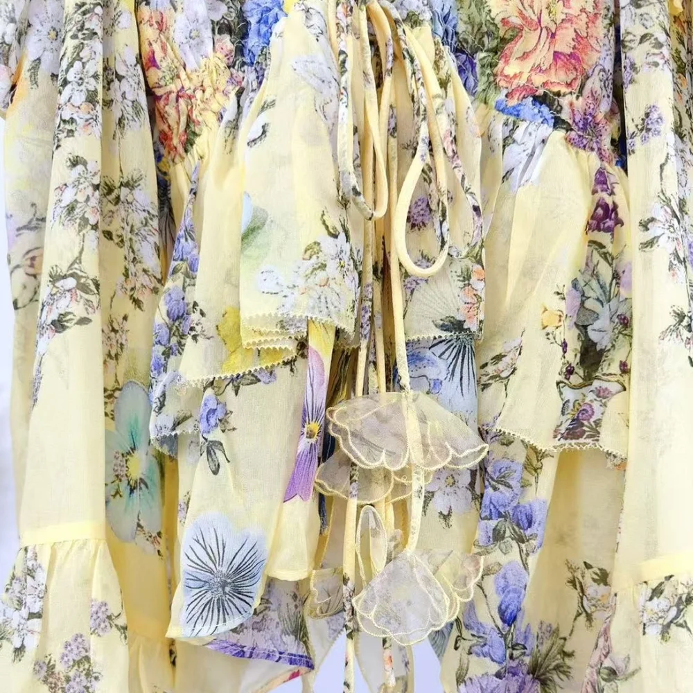 Camilla cold shoulder ruffle top - Picture 15 of 15